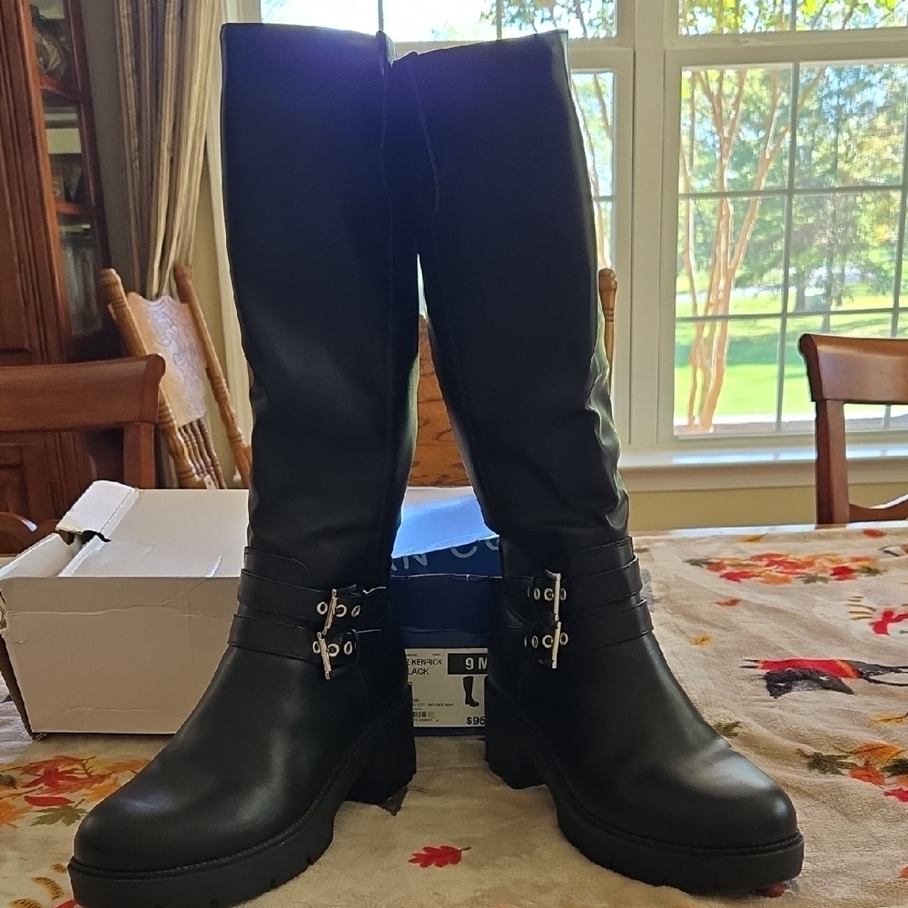JCPenney Black Heeled Boots